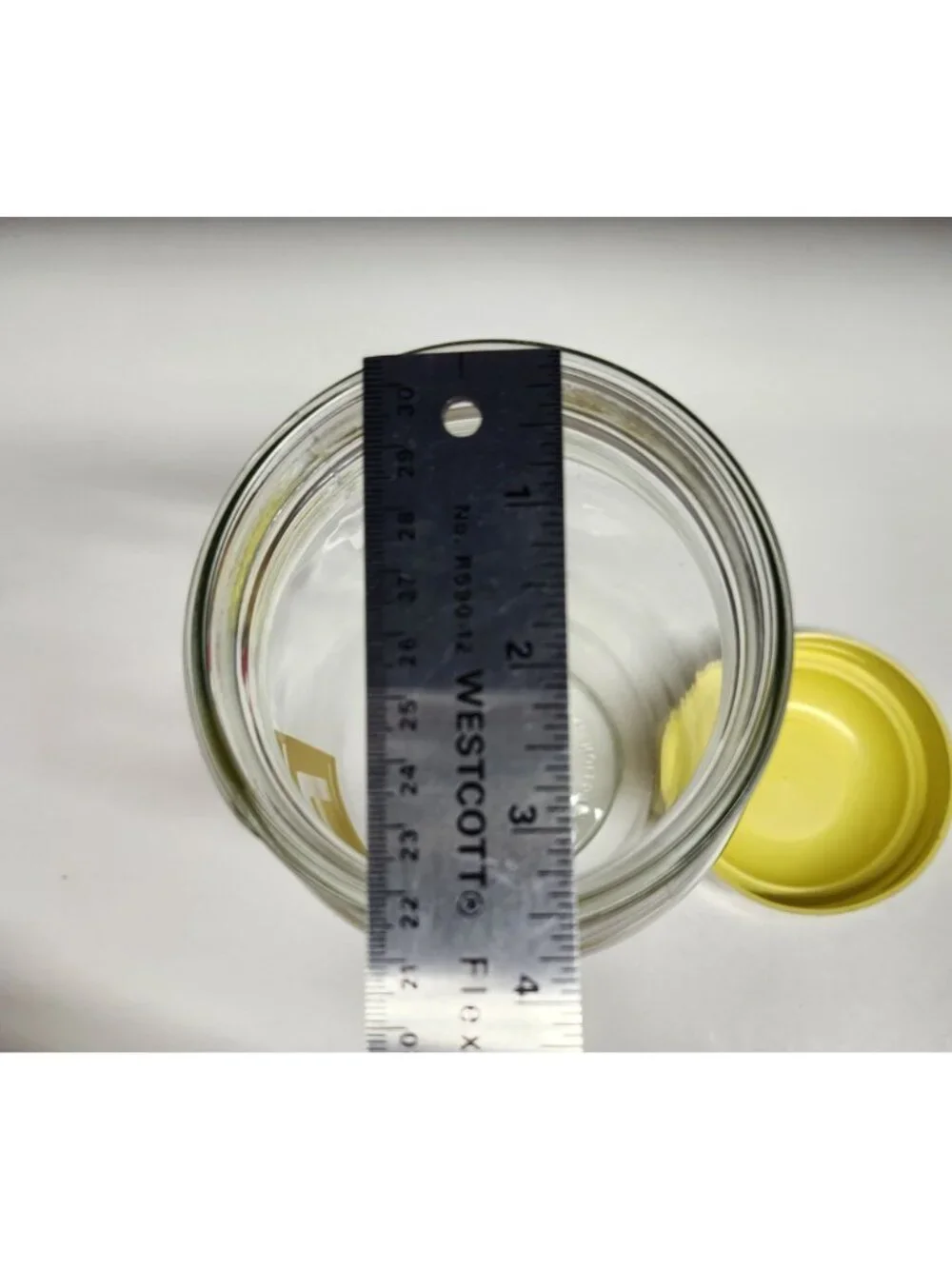 Bright Yellow Flour Canister w/Lid 2 Liter, 10